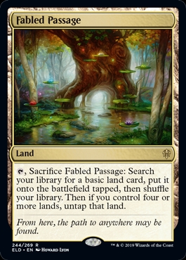 🔥 Fabled Passage Throne of Eldraine